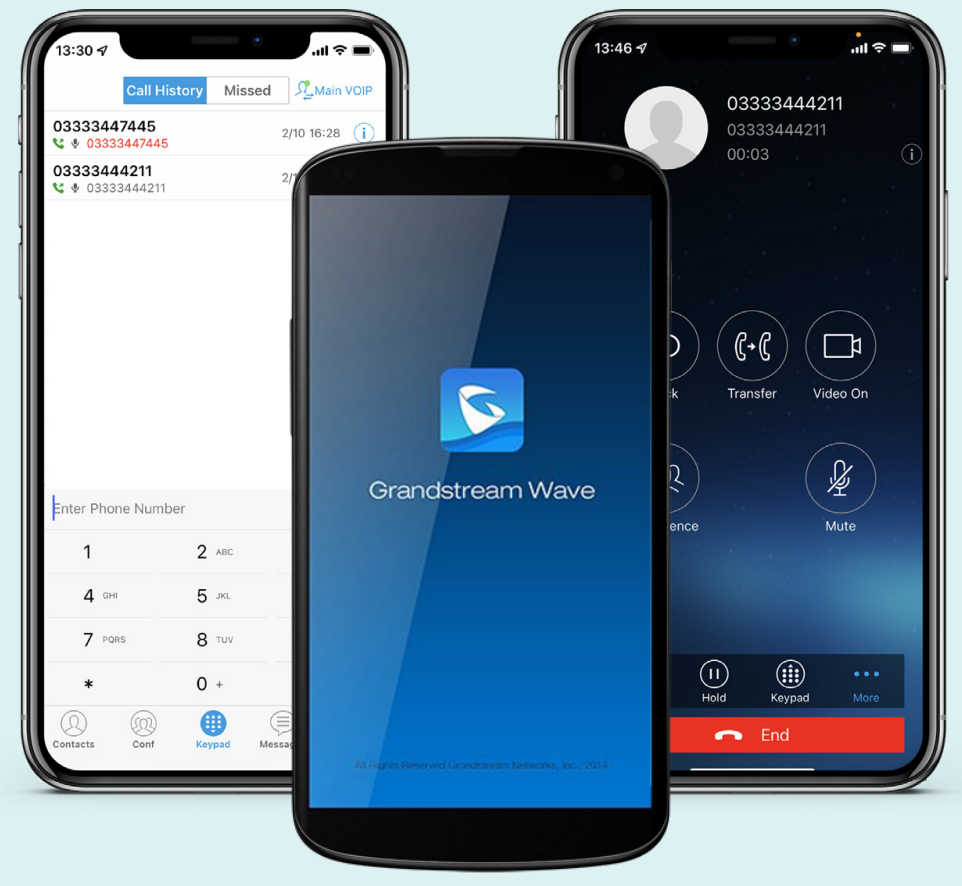 Grandstream Wave Softphone App